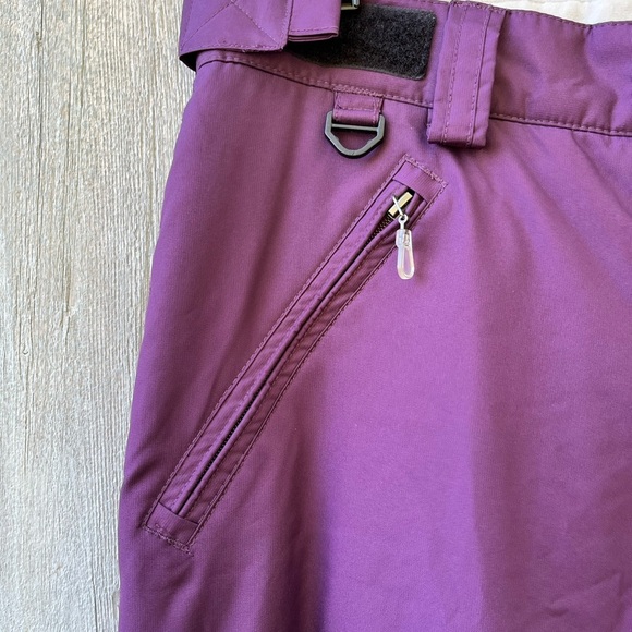 Girls Turbine Boardwear Purple Snowboard Ski Snow Pants Size XL Extra Large EUC - Picture 4 of 12